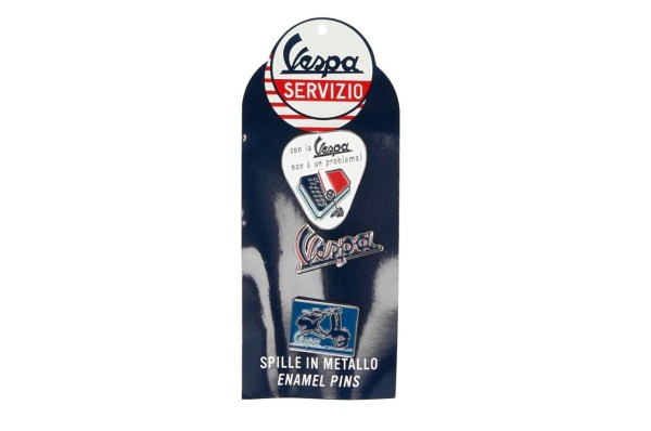 Vespa Ansteckersatz (No Problema)