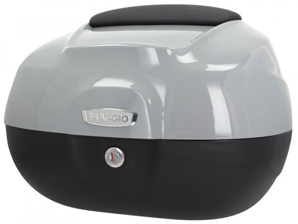 Top Case 37L mit Rückenlehne für Piaggio Medley 125/150 - grigio mouse 715/C