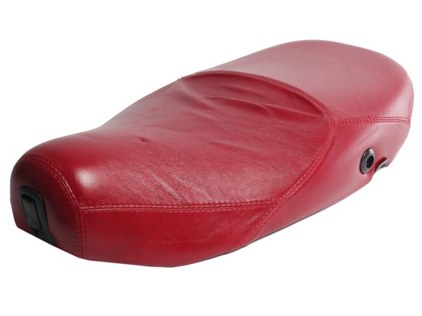 Vespa Sitzbank Echt-Leder rot für LX 50-150ccm Touring, ET2/ET4 /LX/LXV/S 50-150ccm-
