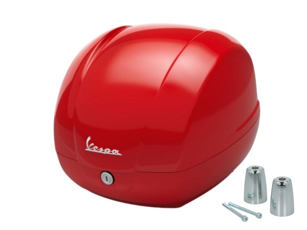 Original Topcase 36L rot 894 für Vespa GTS 125/310 und GTV 310