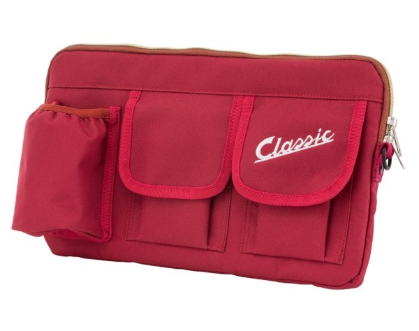Tasche &quot;Classic&quot; für Gepäckfach/Handschuhfach Vespa - rot, Nylon